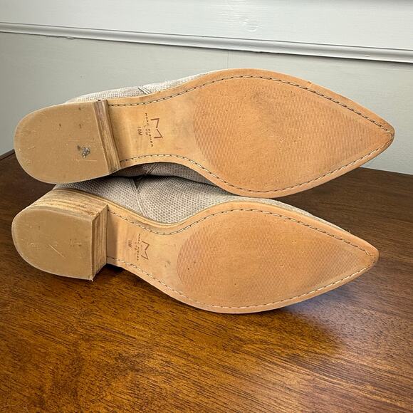 Marc Fisher Yale Dark Neutral Suede Chelsea Boot US Size 10 - Picture 10 of 15